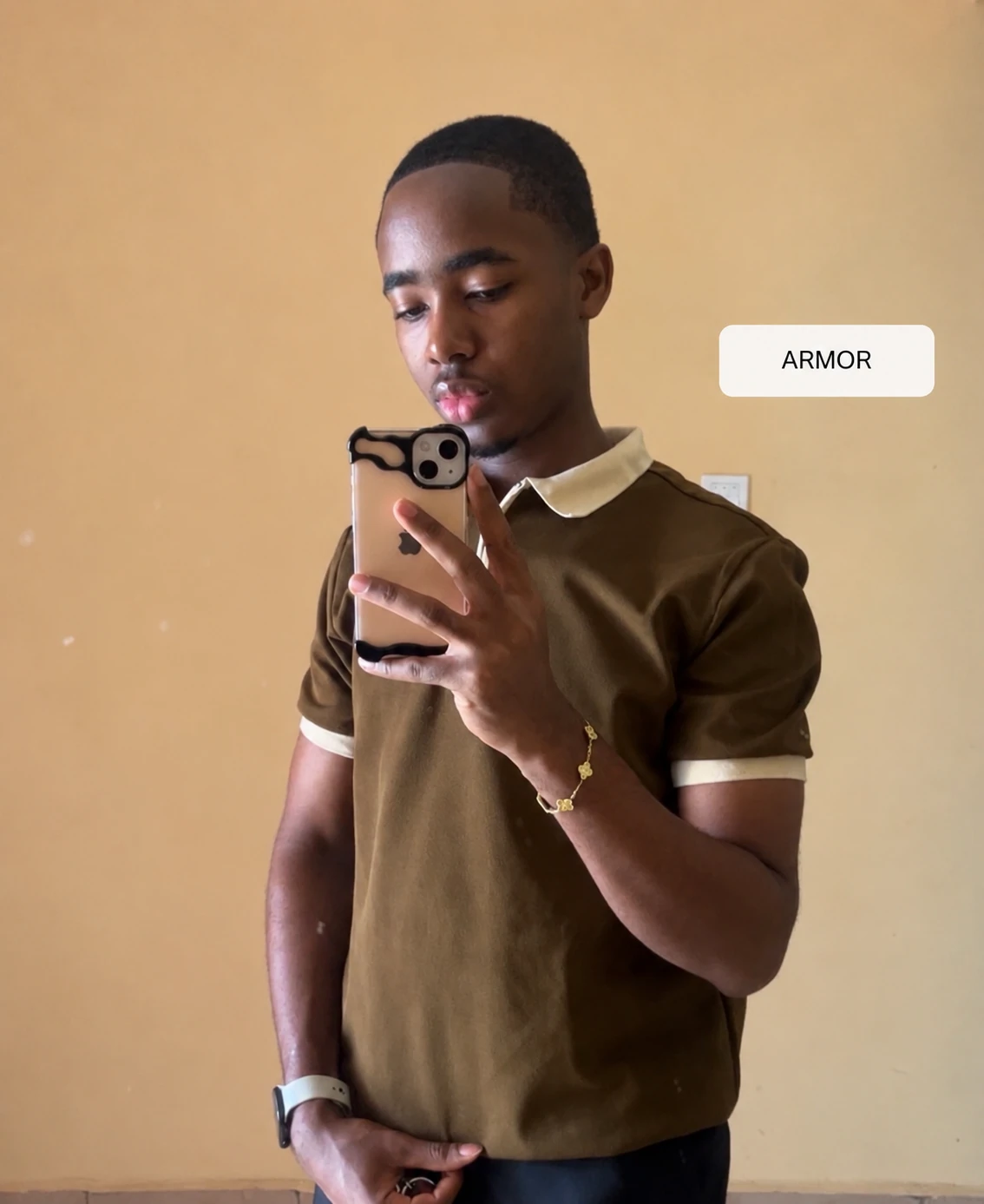 Armor phone case lifestyle