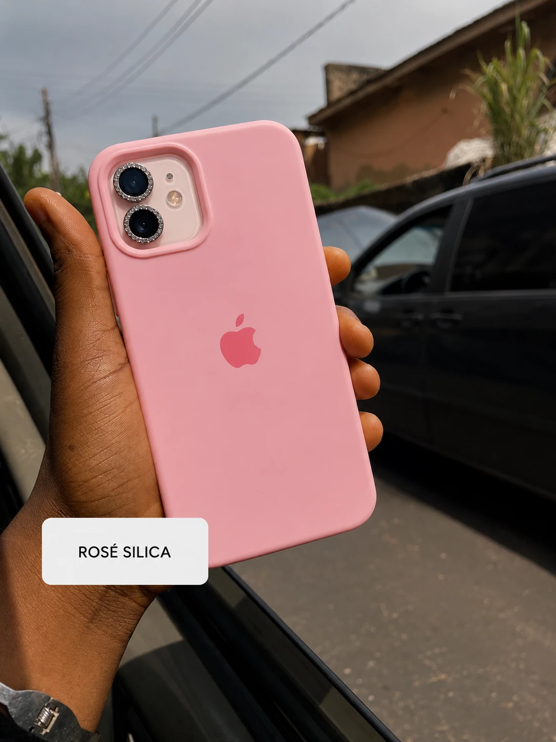 Rose Silica phone case lifestyle